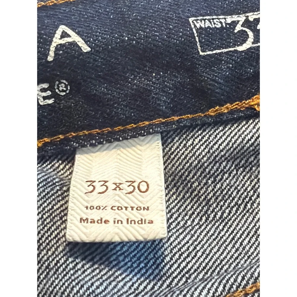 Sonoma Life Style Men's Dark Wash Straight Leg Jeans‎ Waist 33 Length 30